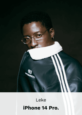 Leke — iPhone 14 Pro.